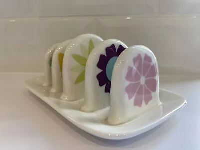 £10 • Buy Portmerion Crazy Daisy Ceramic Toast Rack