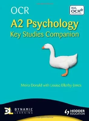 OCR A2 Psychology Key Studies Companion-Louise Ellerby-Jones Mo • £3.27