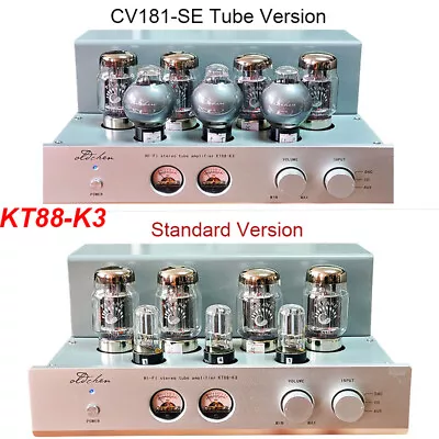 KT88-K3 HI-FI Stereo Tube Amplifier Push Pull Tube Amplifier 45Wx2 VU Meter • $1069