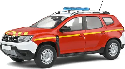 Solido 2021 Dacia Duster Mk2 - Sdis Car Model 1/18 S1804605 • $63.41
