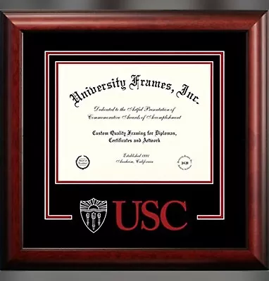 USC Diploma Frame Degree Frame University Southern California Framing Gift • £77.14