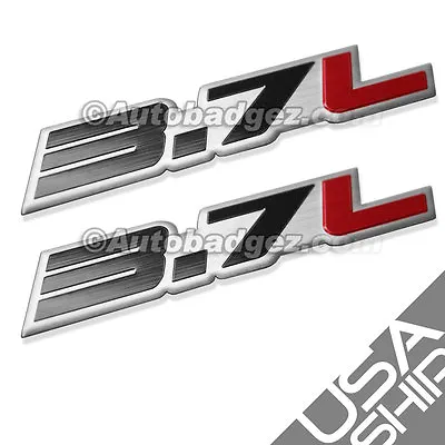 2 - BRAND NEW 3.7L Aluminum Embossed Adhesive Badge Emblems 350z  3.7L Black Red • $6.99