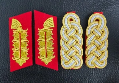 Wwii German Marshal Cornflower  Collar Tabs & Shoulder Boards • $49.49