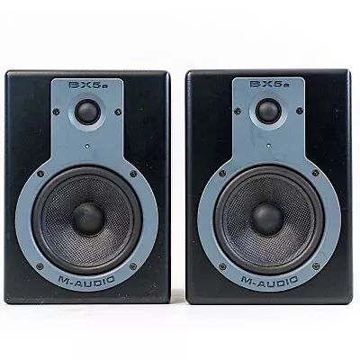 M-Audio BX5a - 5  Active 70-watt 2-way Studio Monitors - Matched Pair • $149.99