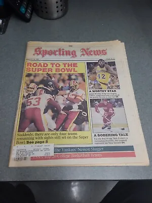 The Sporting News - January 18 1988 - Doug Williams - Washington Redskins  • $3.75