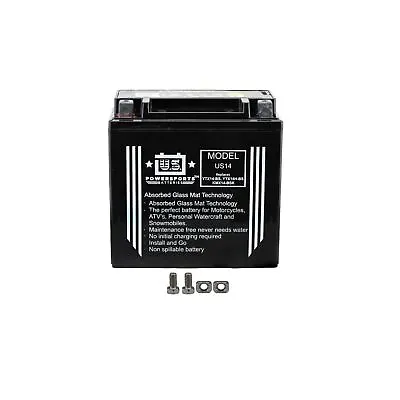 AGM Battery For KAWASAKI ZZR 1400 BLACK EDITION ABS 2018-2019 US Powersport • £46.95