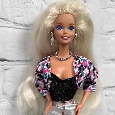 Vintage 1995 Winter Velvet Barbie Special Edition Avon Exclusive 15571 Redressed • $12