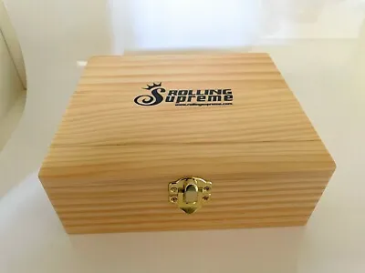 £17.99 • Buy Rolling Supreme Large Premium Wooden Stash Storage Box Size Box 