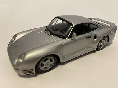 Minichamps Porsche 959 1987 Ltd Ed 1:43 Silver 400062520 EX-MIB • $95