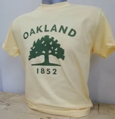 Oakland 1852 T Shirt California San Francisco Flag Oak Town East Bay Raiders 461 • £12.11