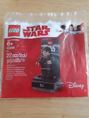 £2.99 • Buy Lego Star Wars DJ Last Jedi 40298 Minifigure Polybag Lot2
