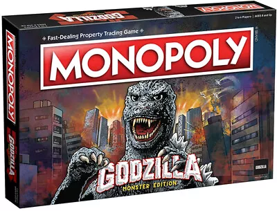 $40.39 • Buy Godzilla MONOPOLY®  8+   2-6 Players   60+ Minutes 