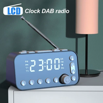$35.99 • Buy Digital Alarm Clock DAB FM Radio LCD Display Adjustable Alarm Volume Alarm Clock