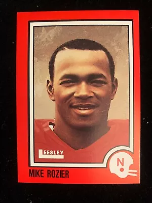 1989 Leesley Nebraska 100th Anniversary #10 MIKE ROZIER Nrmt+  Go Big Red • $2.99