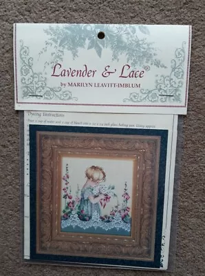 Lavender & Lace Emma's Garden Cross Stitch Chart • £16