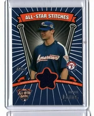 2005 Topps Update All-Star Stitches Michael Young #ASR-MY Texas Rangers  • $2.99