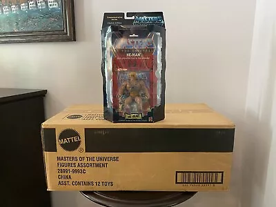 Masters Of The Universe Commemorative Series 1: He-Man (Never Opened) 2000 • $120