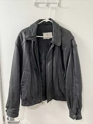 Vintage Leather London Fog Jacket - Men’s M • $30.99