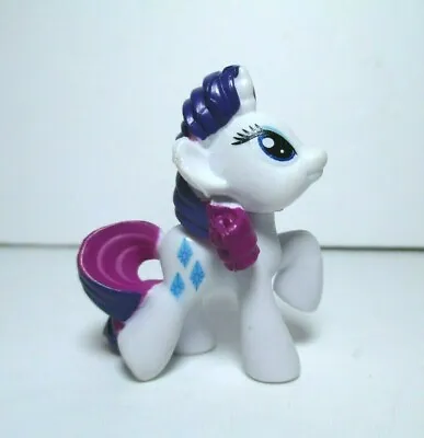 2010 My Little Pony FiM Blind Bag Wave #1 2  Rarity Unicorn Pony Figure • $5