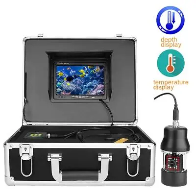 7  Monitor 360 Rotating Viewing Fish Finder Underwater Fishing Camera 65ft/164ft • $359.79