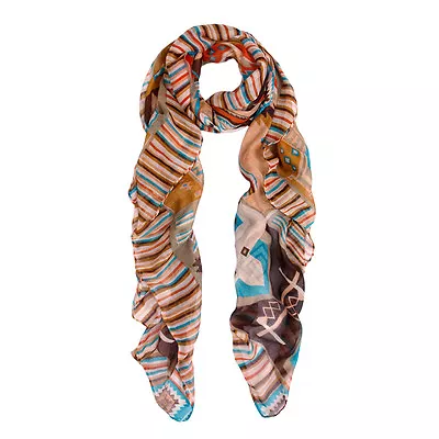 Multi Color Aztec Tribal Style Scarf - Different Colors Available • $8.99