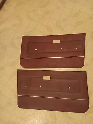 VW Mk1 Rabbit Caddy Jetta 4d Front  PAIR Left & Right Door Card Panel • $20