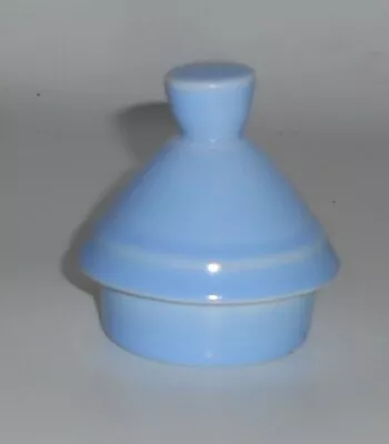 Vernon Kilns Pottery Modern California Blue Demitasse Coffeepot Lid • $22.48