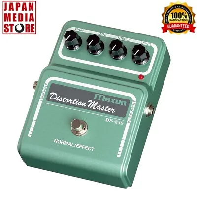 Maxon DS830 Distortion Master Guitar Effect Pedal Brand New • $112.22