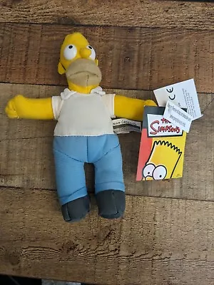 Homer Simpson PMS Small Plush Teddy With Tags • £10