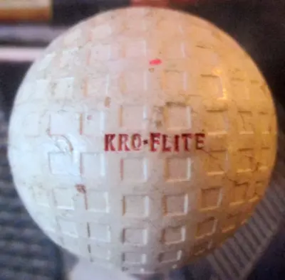 Vtg - KRO-FLITE Golf Ball - Spalding - Mesh • $18