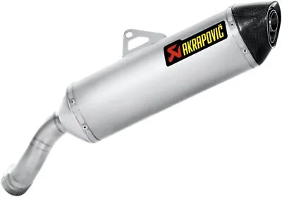 Akrapovic Titanium Slash-Cut Slip-On Muffler (S-B12SO9-HRT) • $1058.42