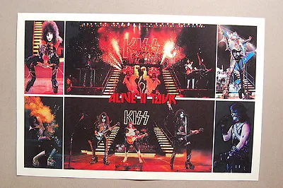 Kiss Alive 2 Concert Tour Poster-- • $4.50