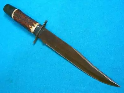 Vintage Big Custom Stag Mountain Man Combat Hunting Survival Bowie Knife Knives • $49.99