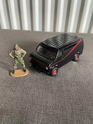 Corgi Diecast A Team Van With Ba Figure • £5