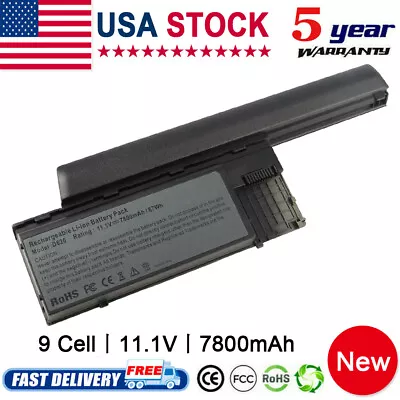 9 Cell Battery For Dell Latitude D620 D630 D640 PC764 TC030 310-9080 HX345 87Wh • $22.99
