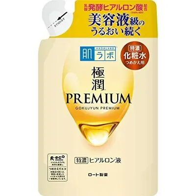 Rohto Hadalabo Hada Labo Gokujyun Premium Hyaluronic Lotion 170 ML Refill Japan • $15.47