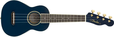 $99.99 • Buy Fender Grace Vanderwaal Moonlight Soprano Size Dark Blue Finish Acoustic Ukulele