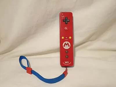 Nintendo Wii Remote Motion Plus Controller Mario Limited Edition *Clear Back*  • $59.50