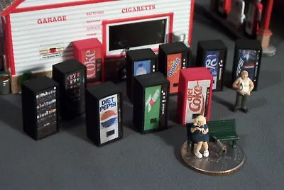 10 HO SCALE SODA POP Vending Machines • $12.50