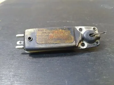 Vintage Shure Crystal Pickup Cartridge 1947 Shure Brothers Chicago W/ Needle • $19