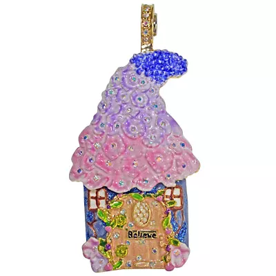 Kirks Folly Morning Glory Fairy House Magnetic Enhancer (Goldtone) • $28