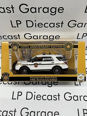 FIRST RESPONSE 2015 Ford Explorer PA Trooper Police SUV 1:43 Diecast Model NEW • $49.99