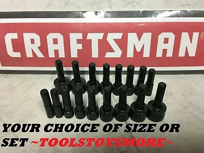 New Craftsman Nut Driver Bit Sae Or Metric Your Choice Of Single Or Set • $4.88