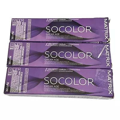 Matrix SoColor Dream Age 3Oz Hair Color DA-504RB Dark Brown Red Brown New Sealed • $29.94