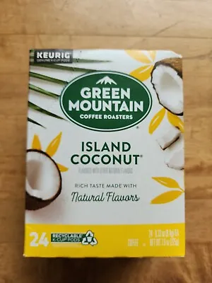 Green Mountain Coffee Roasters Island Coconut Light Roast K-cups 24 Count • $15.95