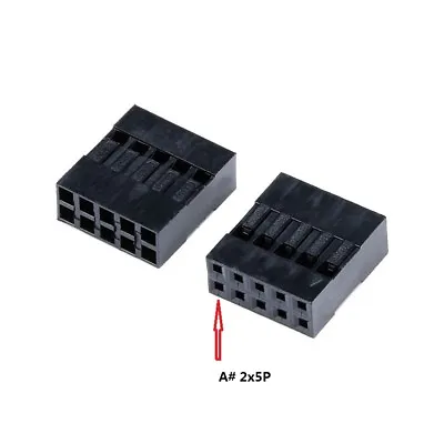$4.17 • Buy DuPont 2.54mm Double Row 2x2-20p Electrical Connector Terminal Plug-in Housing