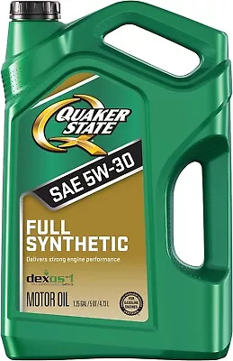 Quaker State Full Synthetic 5W-30 Motor Oil (5-Quart Single Pack) • $23.60