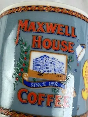 Vintage Maxwell House Coffee Cups Mugs 1970s Pedestal Footed Small Set Of 6 • $24.99