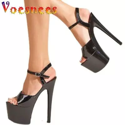 Stripper Shoes High Heels Pole Dance Women Party Wedding Club Sandals 2024 New • $35.99