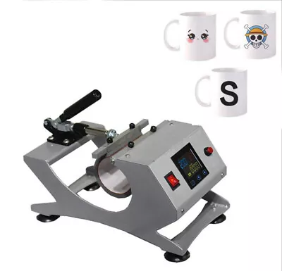 110V Mug Transfer Sublimation Heat Press Machine Cup Printer Digital Display NEW • $137.61